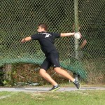 Cedric Reinhart neuer Vereinsrekord M15 Diskuswurf, 10-2014