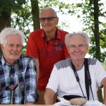 Ehem. Leichtathleten unter sich beim Mehrkampfevent, 07-2015