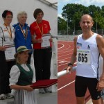 Fotocollage Leichtathletik-DM Senioren in Zittau, Reismann und Behr erfolgreich, 07-2015