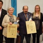MV, Ernennung Ehrenmitglieder H.Laux u. Eveline Mauer, 03-2015