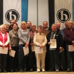 Mitgliederversammlung, alle Ehrungen für langjährige Mitgliedschaft, FK Hei, 03-2014