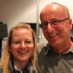 Mitgliederversammlung2014, Kassiererin A.Grundmann mit Pressesprecher U.Dyllick, FK Hei, 03-2014
