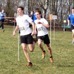 Rheinhessen-Crossmeister Erik Barzen und Gabriel Repovs, 03-2015