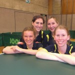 Tischtennis-1.Damen-Oberliga-Mannschaft, 11-2015