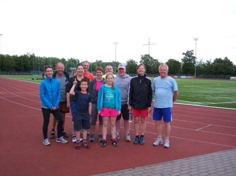Das Sportabzeichentraining wird gut angenommen