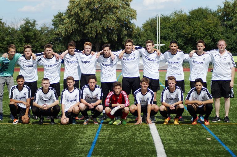 Erstes Spiel, erster Sieg für neue B1-Fußballjunioren !