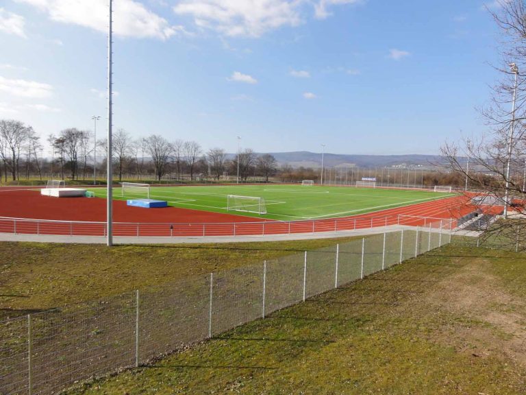 Reinigung der Jakob Frey-Sportanlage vom 05. bis 07. Oktober