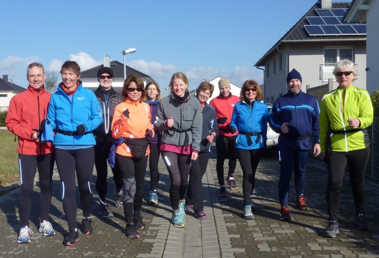 Sportliches Walken