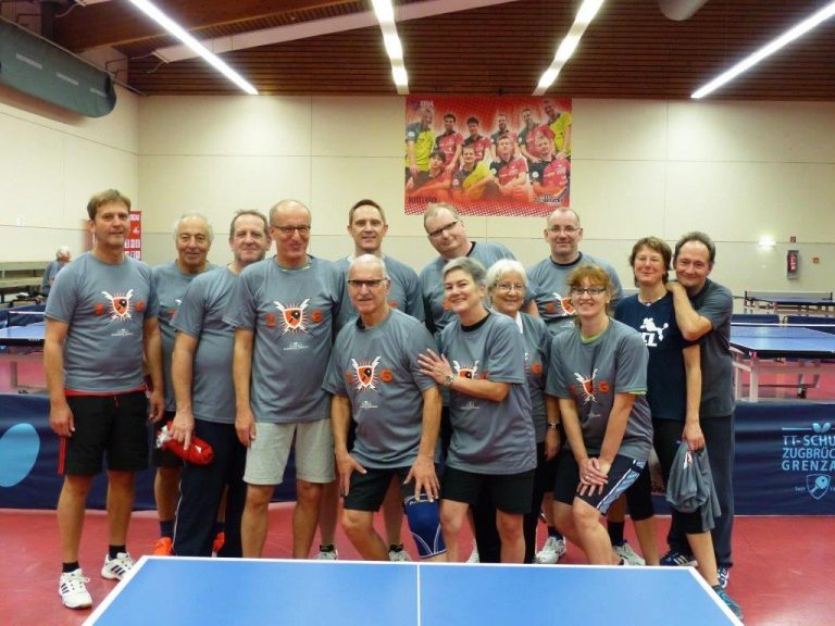 Fröhliches Tischtennis-Wochenende beendet