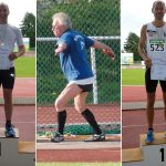 Erfolgreiche Senioren-Leichtathleten bei S++dwestmeisterschaften Ingelheim, 06-2016