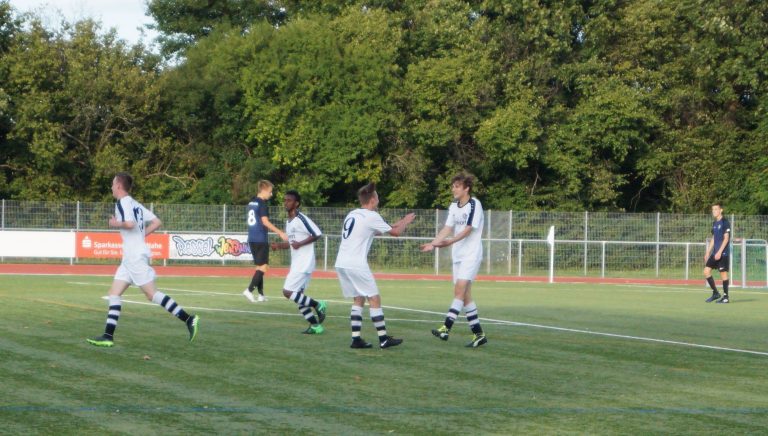 Fußball A1-Junioren trotz knappem 1:2 gegen Landeslisten Finthen zufrieden