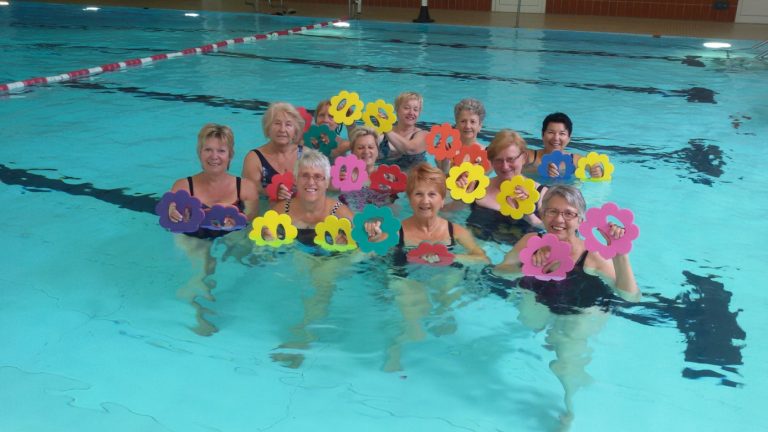 Wassergymnastik der TSG jetzt mit „Powerflower“