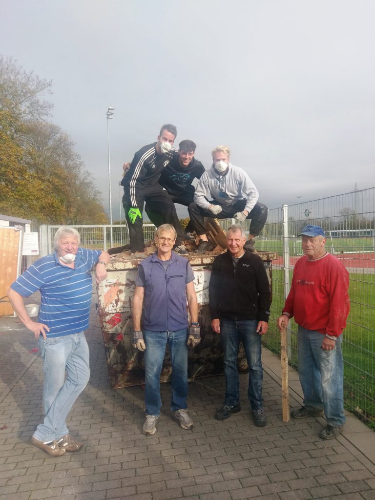 TSG Kraftraum wurde entkernt