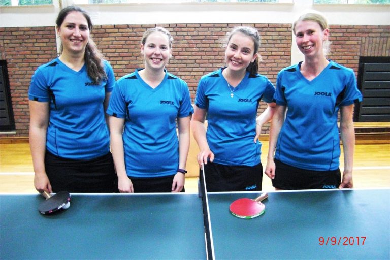 Tischtennis-Oberliga-Damen am Samstag gegen Nünchweiler