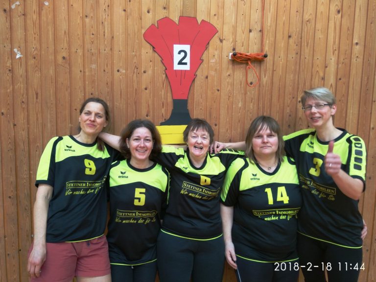 Indiaca-Teams erfolgreich in Edenkoben, Damen 45+  Rheinhessen-Meister 2018