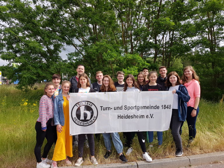 Auxonne –TSG Heidesheim HURRICANES                Pfingsten, Juni 2019