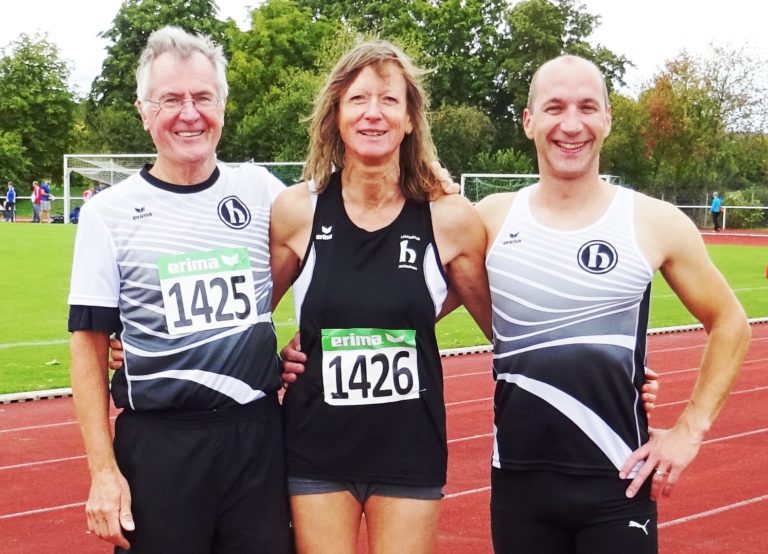 Senioren-Leichtathleten bei Süddeutschen Mehrkampfmeisterschaften