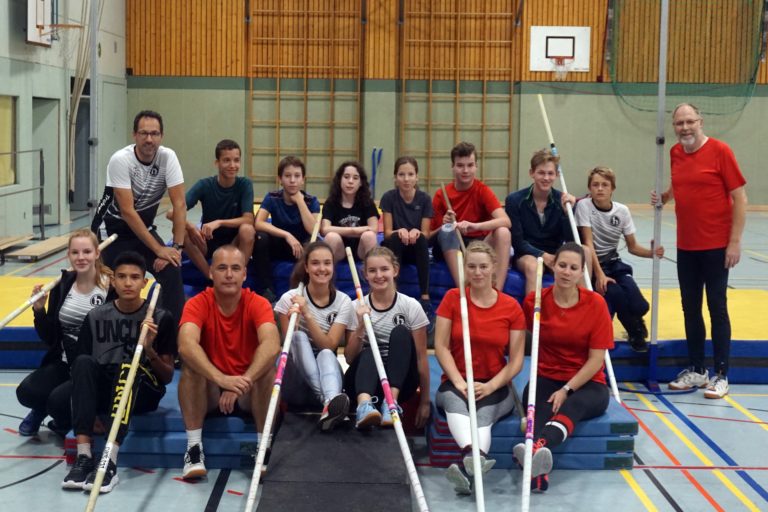 Stabhoch-Pilotprojekt der Ingelheimer Leichtathletik-Vereine