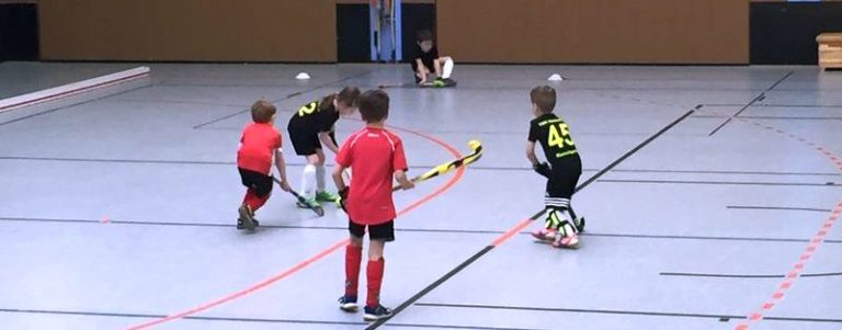 Spieltag der Hockey-Minis in Mainz am 1. März 2020