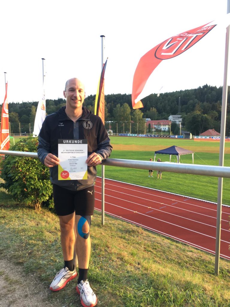 Franz Kandzia erkämpft Platz 5 in Deutschland