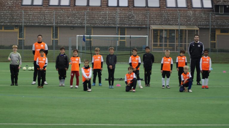 TSG-Fußball-Camp: Frische Temperaturen und eifrige Kids