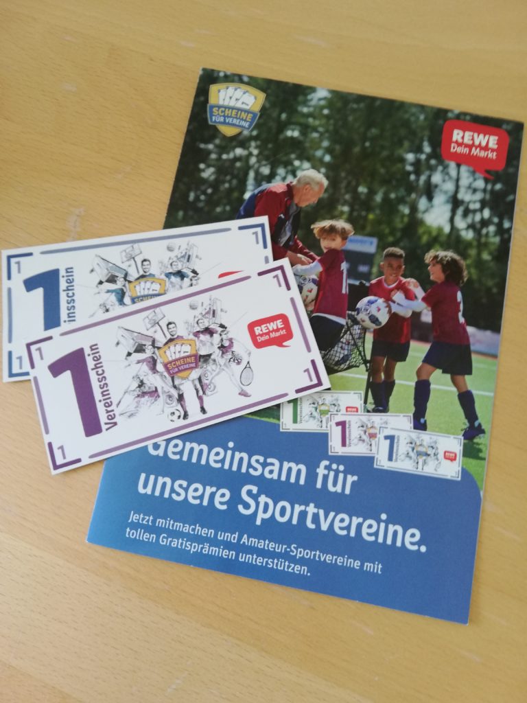 Mitmachen für die TSG bei REWE-Aktion GEMEINSAM FÜR UNSERE SPORTVEREINE
