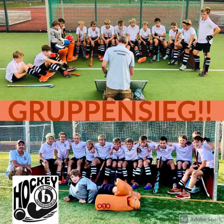 Hockey U14 Gruppensieg in der Oberliga