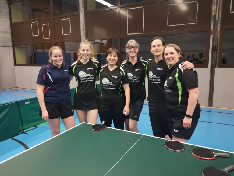 Tischtennis-Damen 2: Es läuft gut!