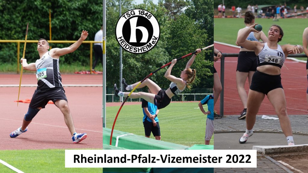 Vier Silbermedaillen für Heidesheimer Leichtathletik-Jugend