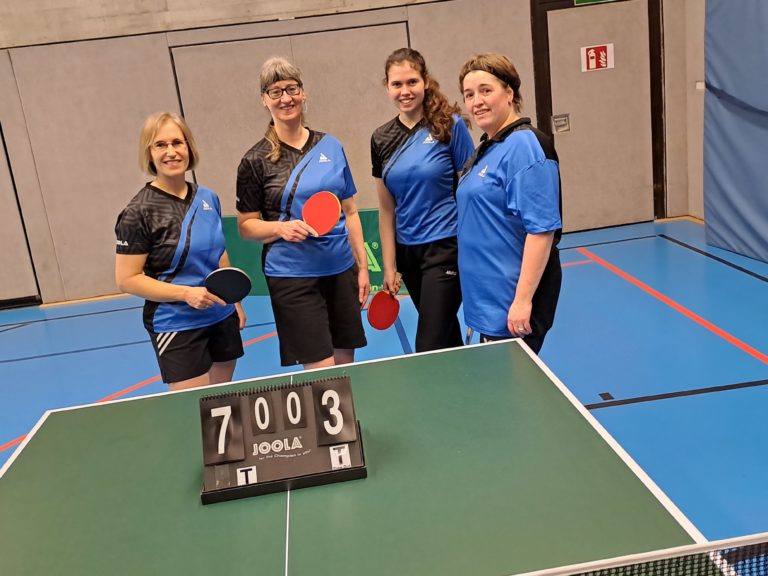 Tischtennis-Damen erfolgreich
